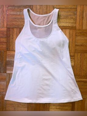 Lululemon White Tank Top 10